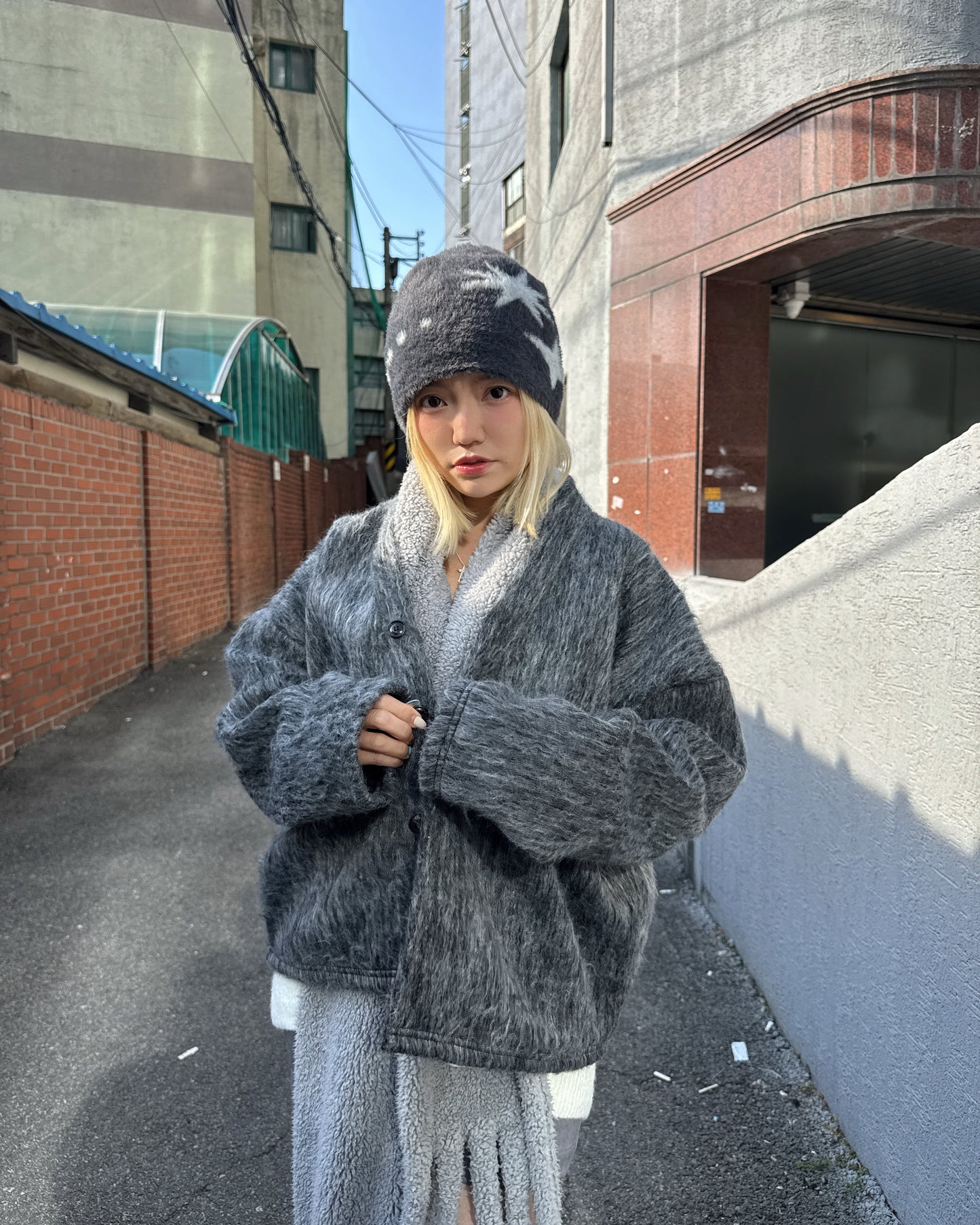Mohair Crop Jacket