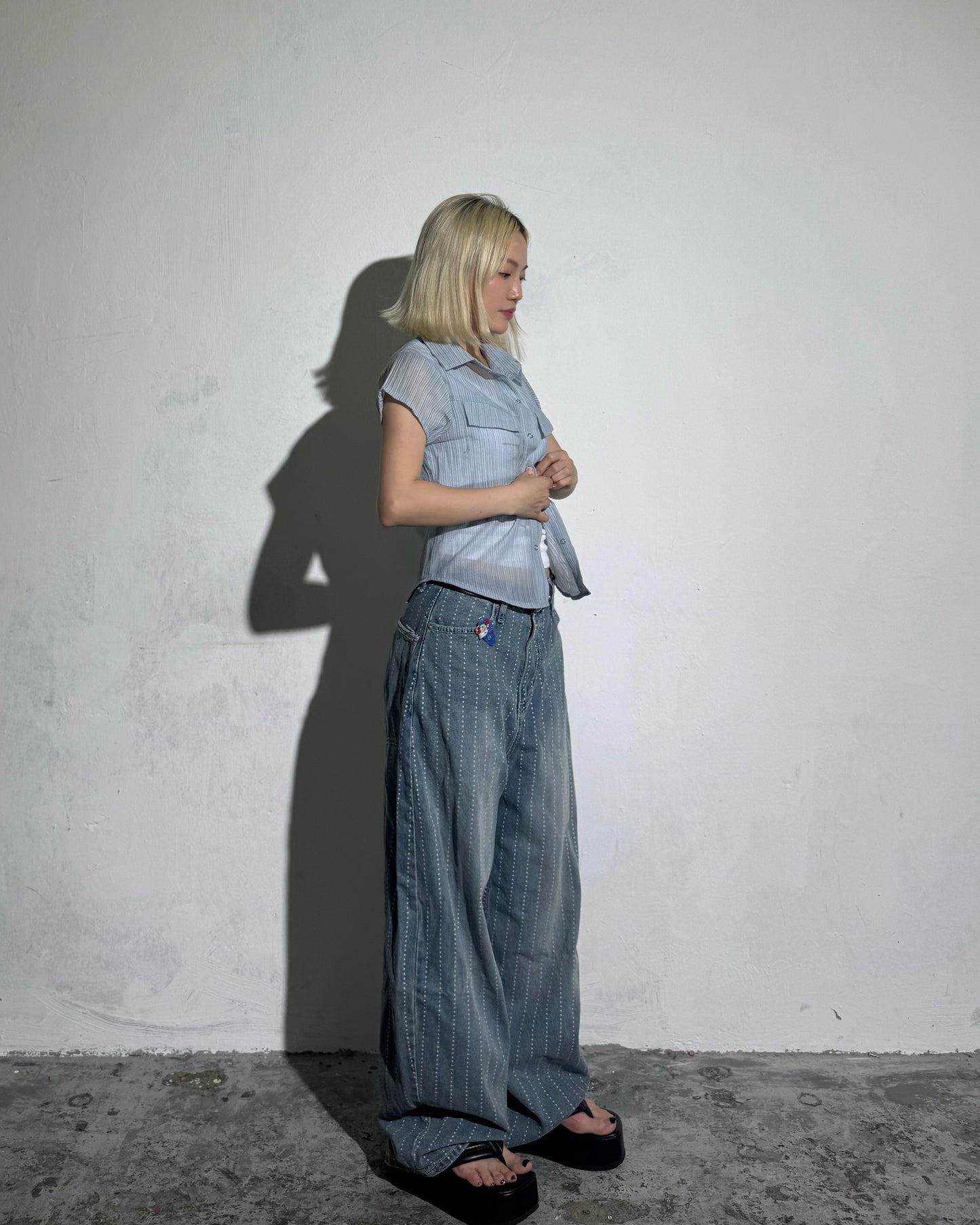 SS26 Retro Urban Striped shirt
