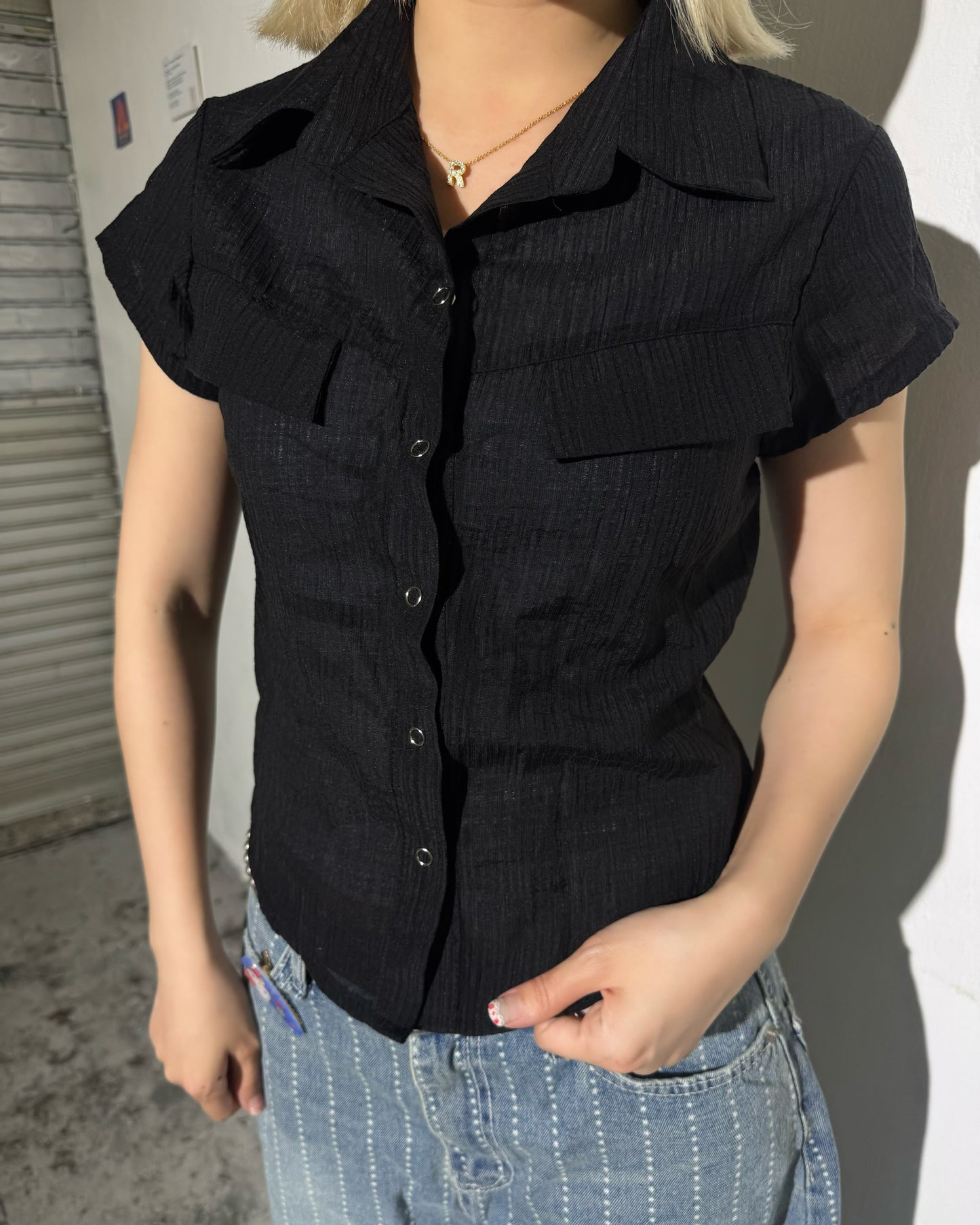 SS26 Retro Urban Striped shirt
