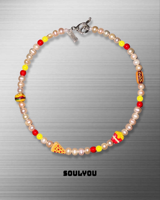 SOULYOU /  Necklace Limited Edition “JUNK FOOD FORVER“