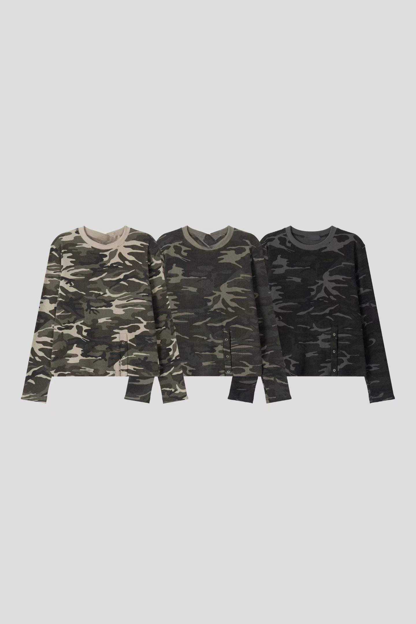 FW 26 Waffle Camo Long Sleeve 02