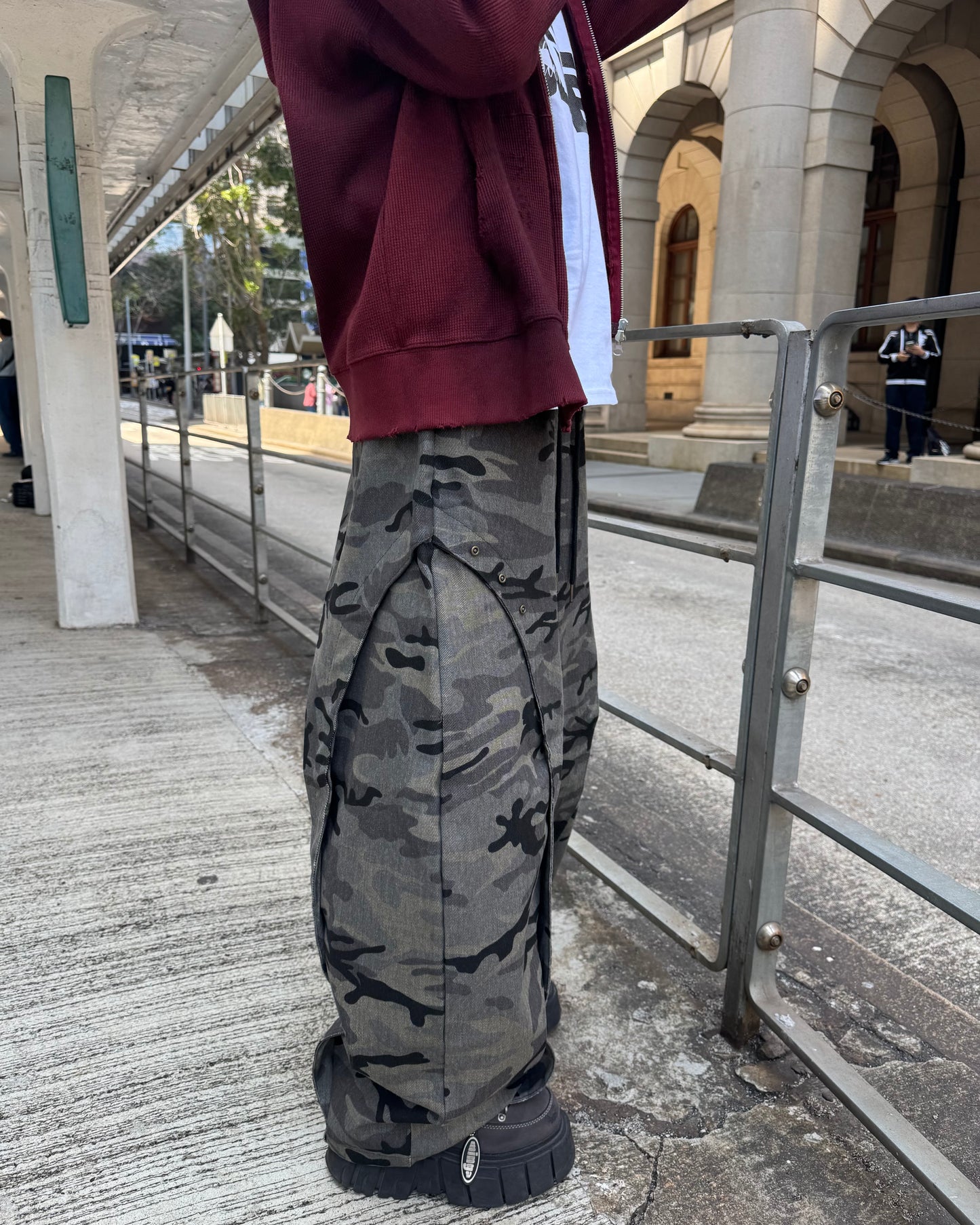 SS26 Camo Ballon Pant