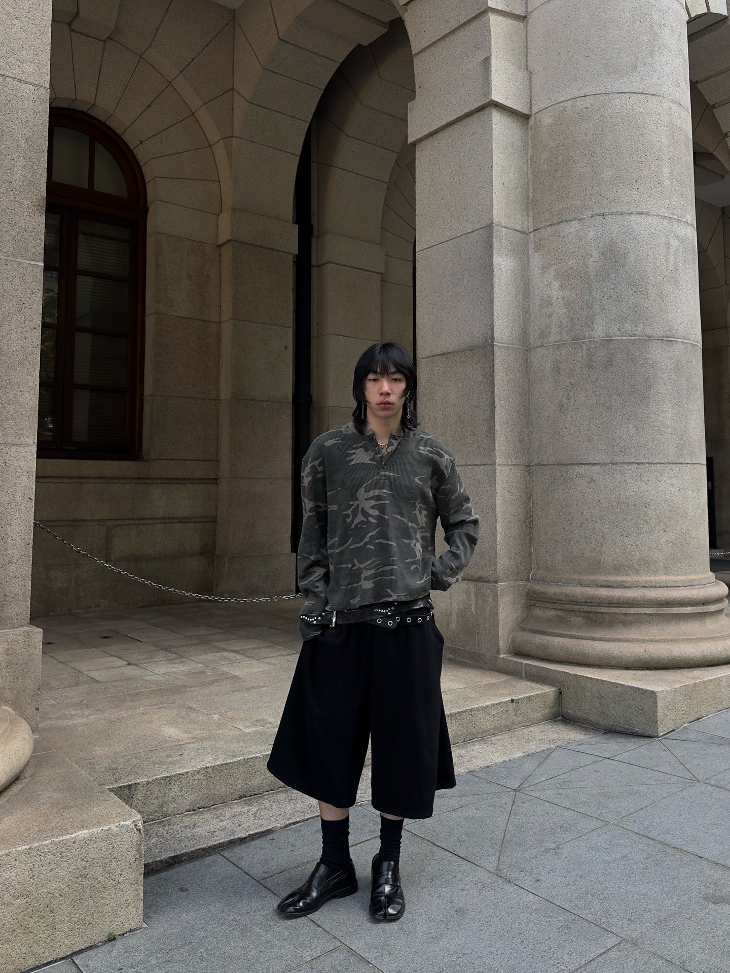 SS26 Cotton Jorts with belt
