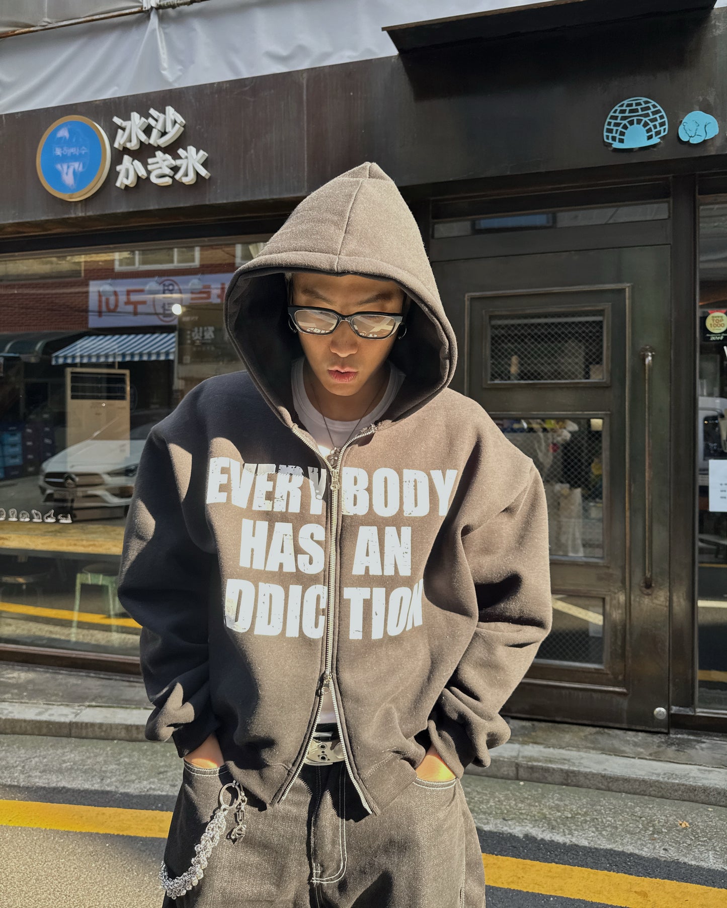 AF Flag  Zip Hoodie