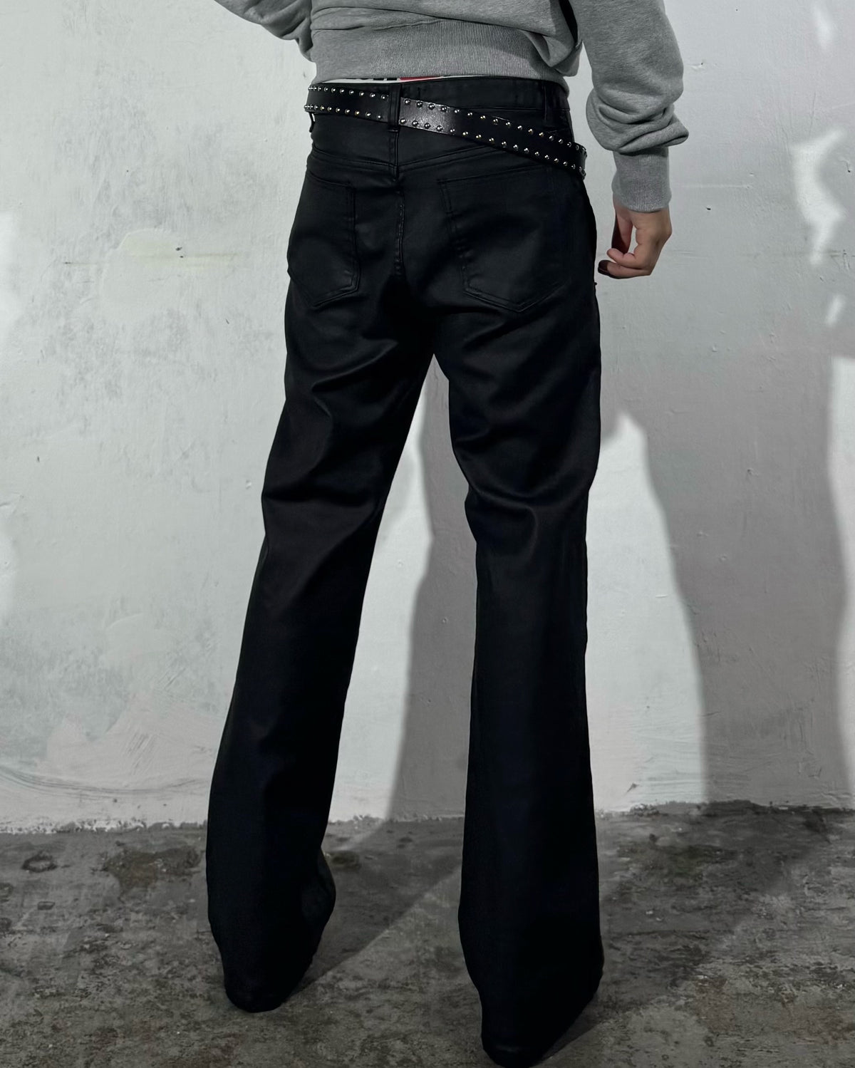 FW 26 PVC Leather Pant