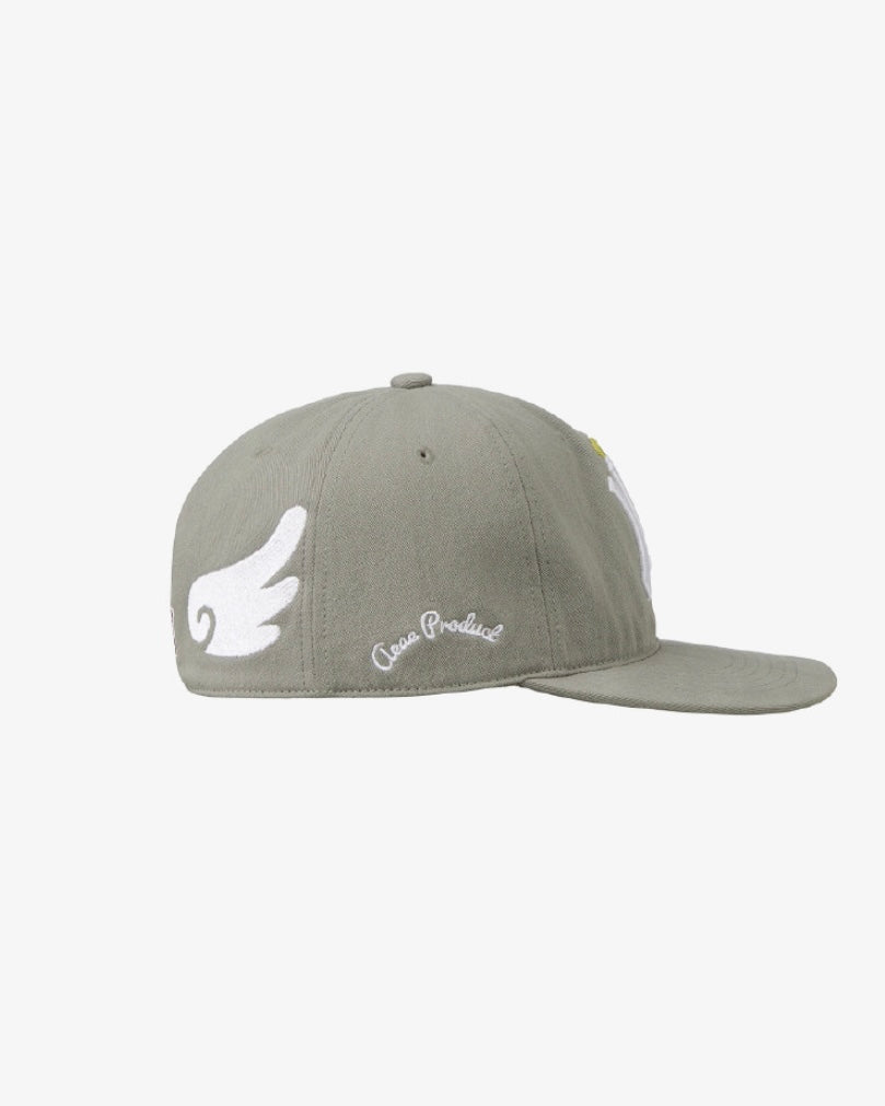 aeae AE SYMBOL ANGEL WING CAP