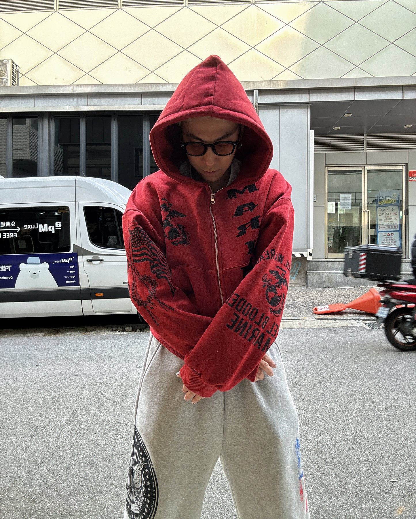 SS 26 Marine Zip Hoodie (no fleece)