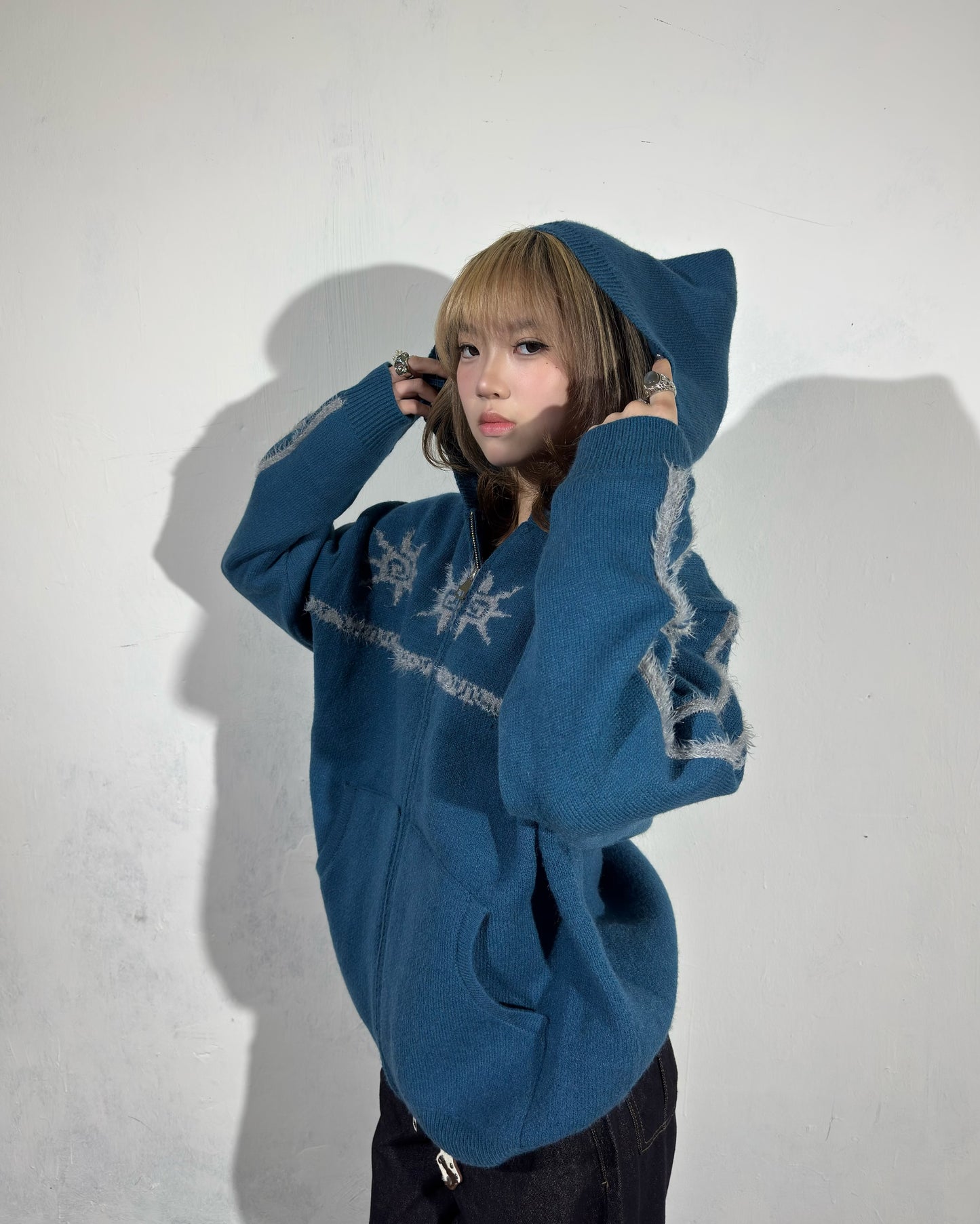 Maya Knit Zip up