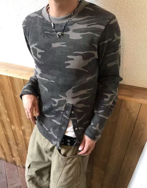 FW 26 Waffle Camo Long Sleeve 02