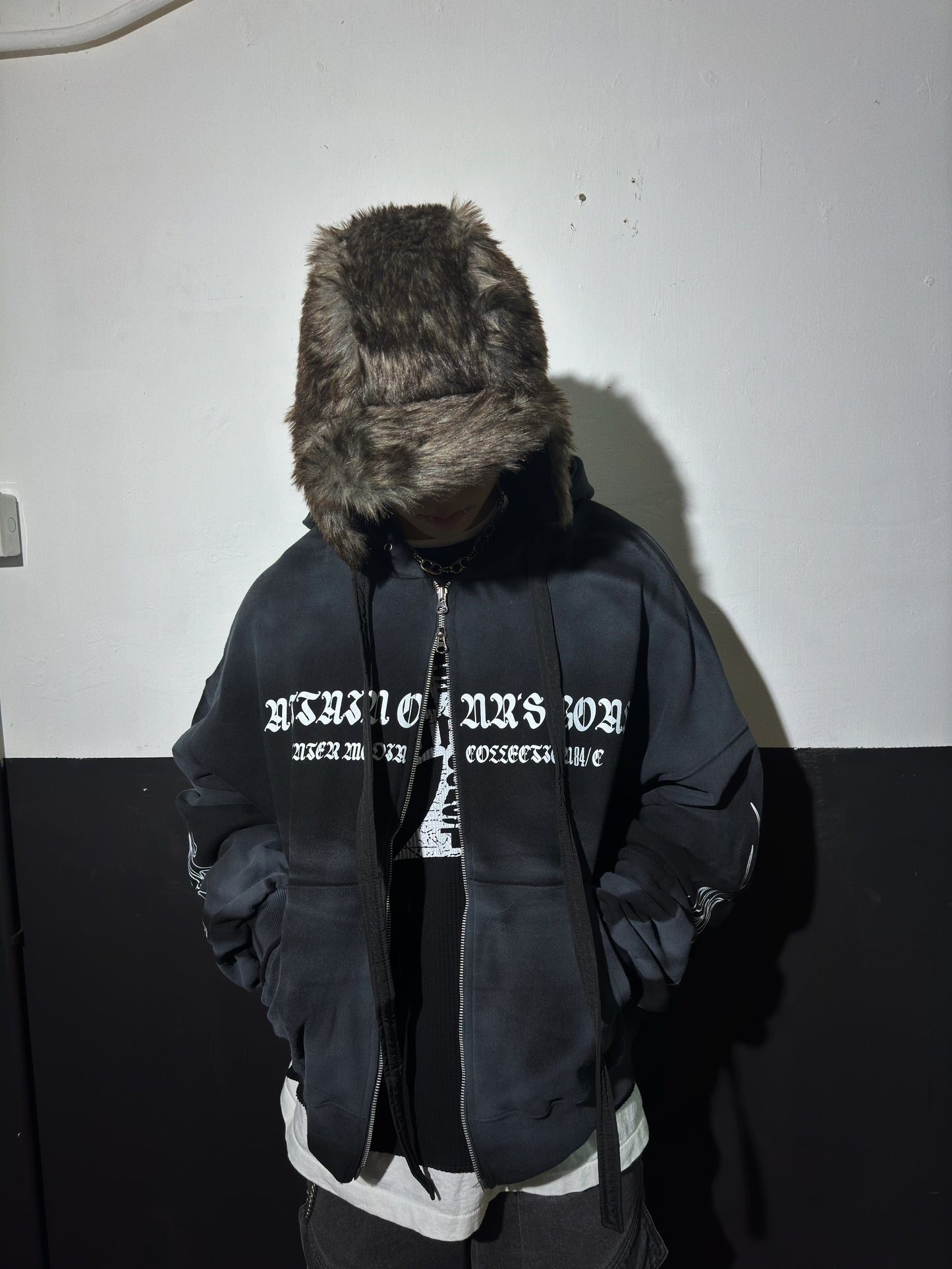 Cross Washed Zip Jacket