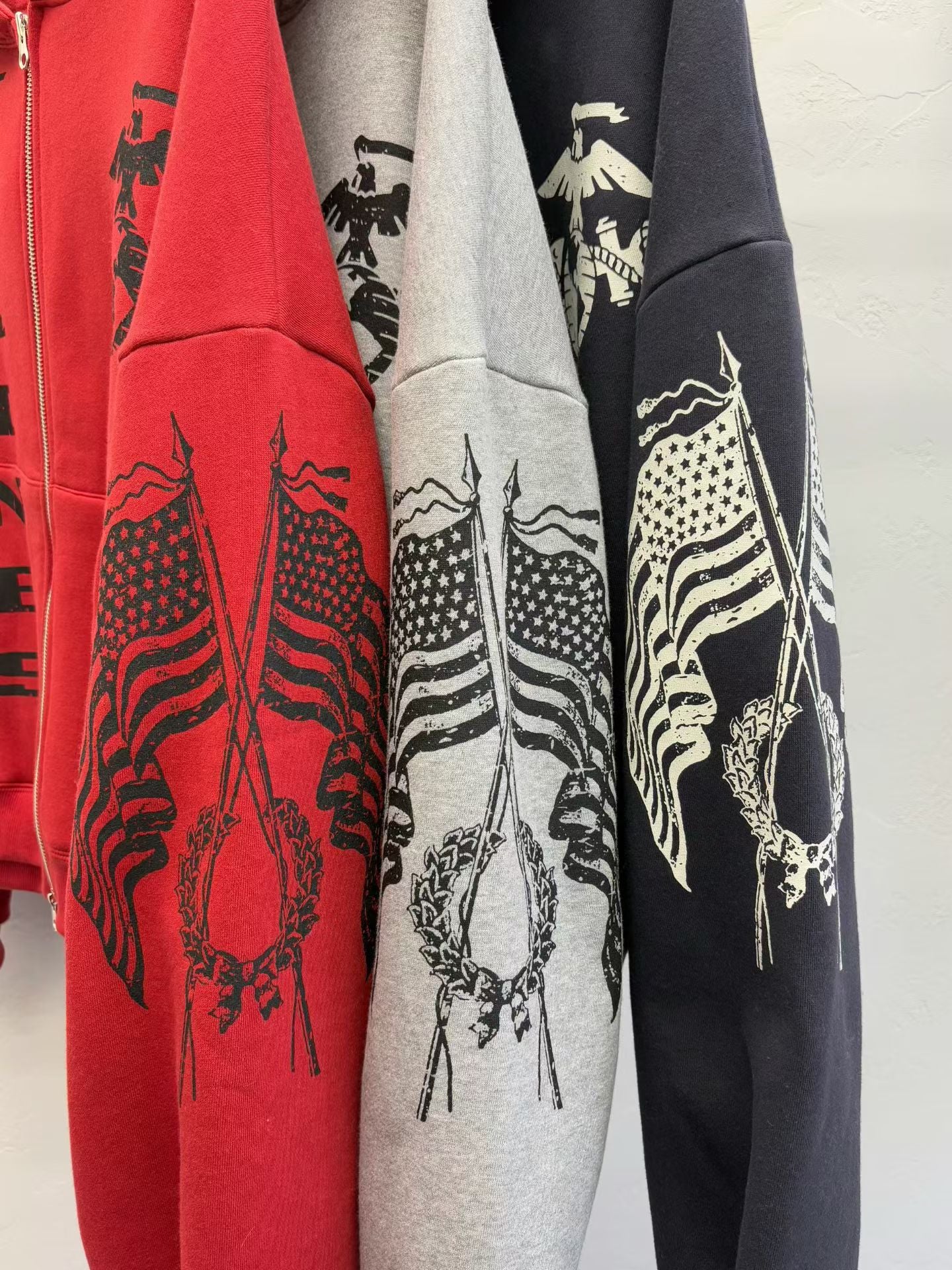 SS 26 Marine Zip Hoodie (no fleece)