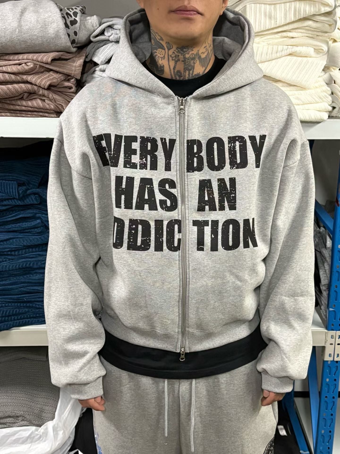 AF Flag  Zip Hoodie