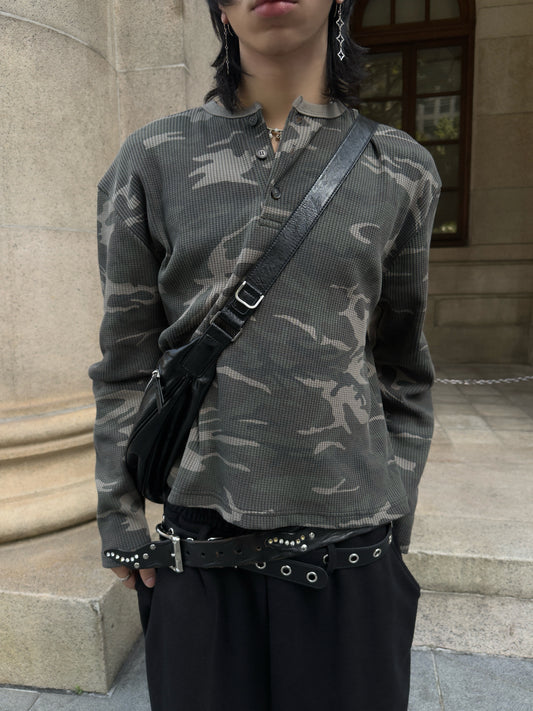 Waffle Camo Long sleeve