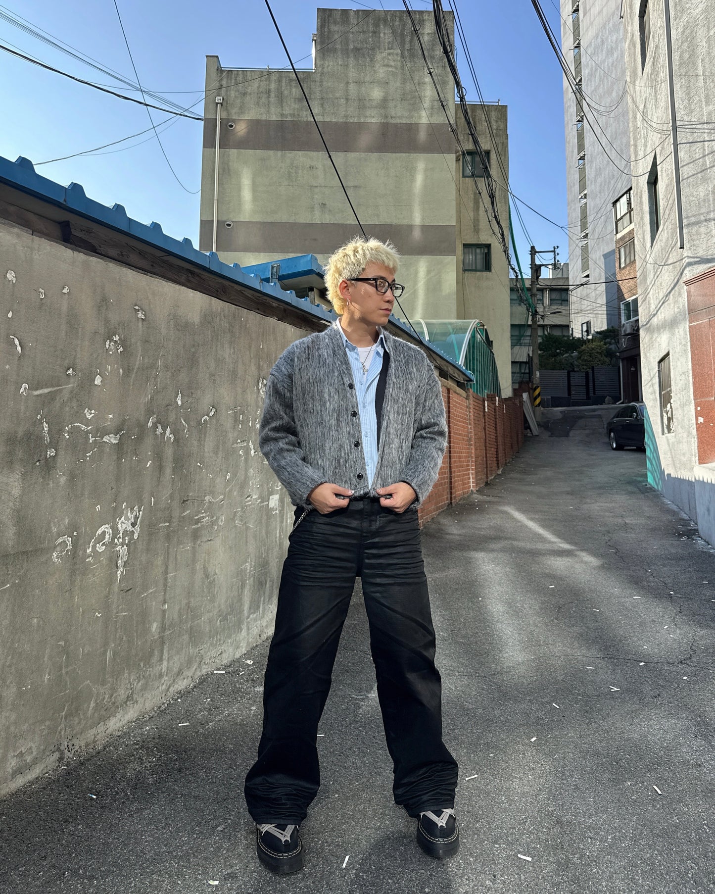 Mohair Crop Jacket