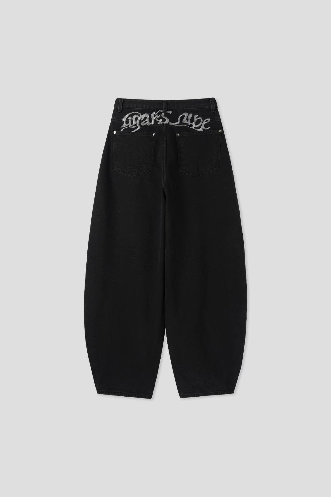 Embroidery unwash Jeans