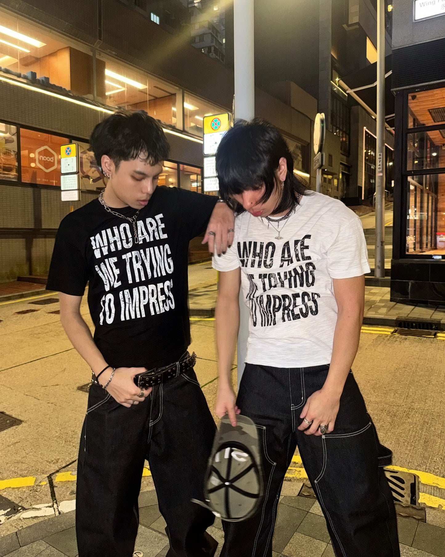 SS26  Slogan Slim Fit Tee