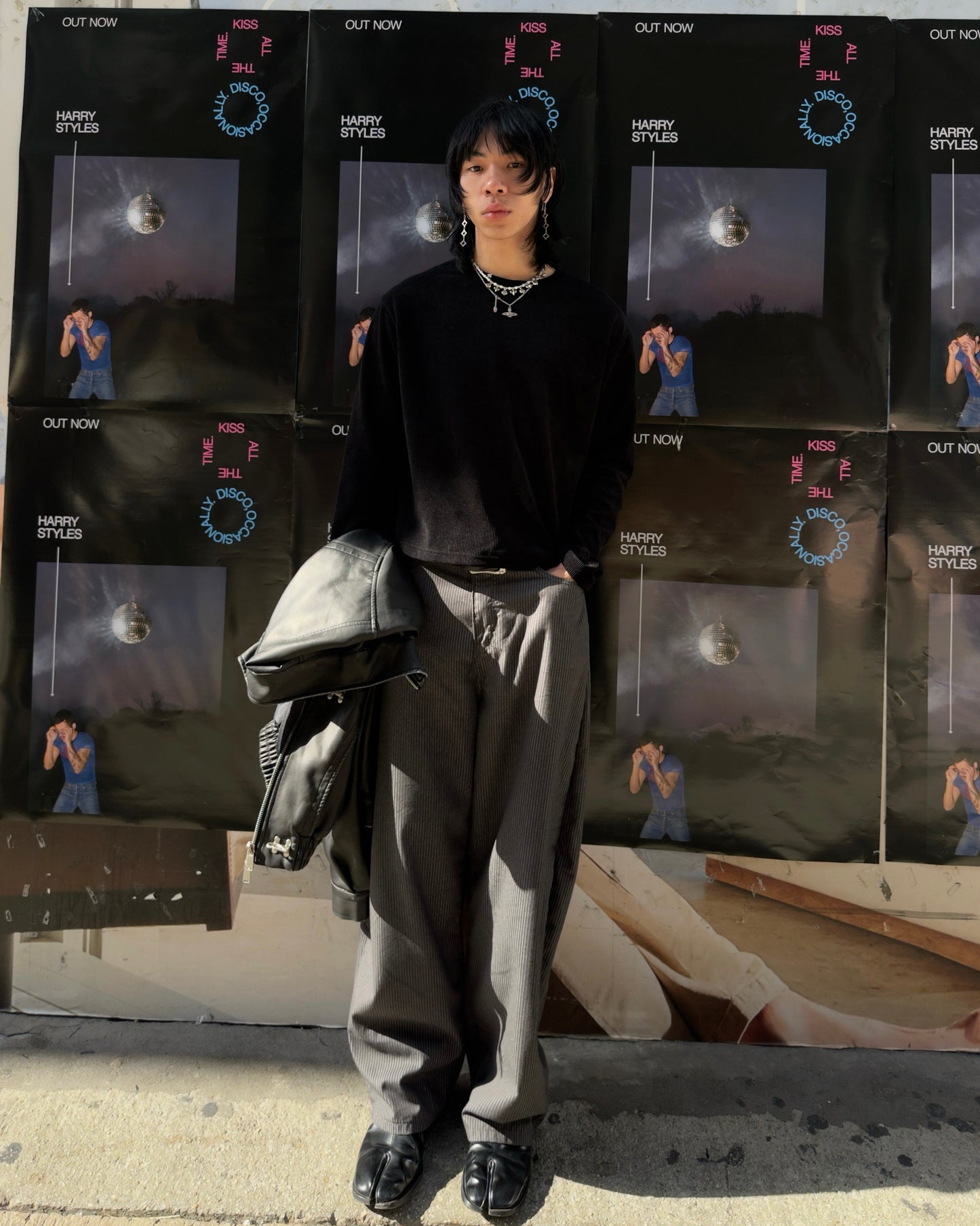 SS26 velvet boxy Long sleeve