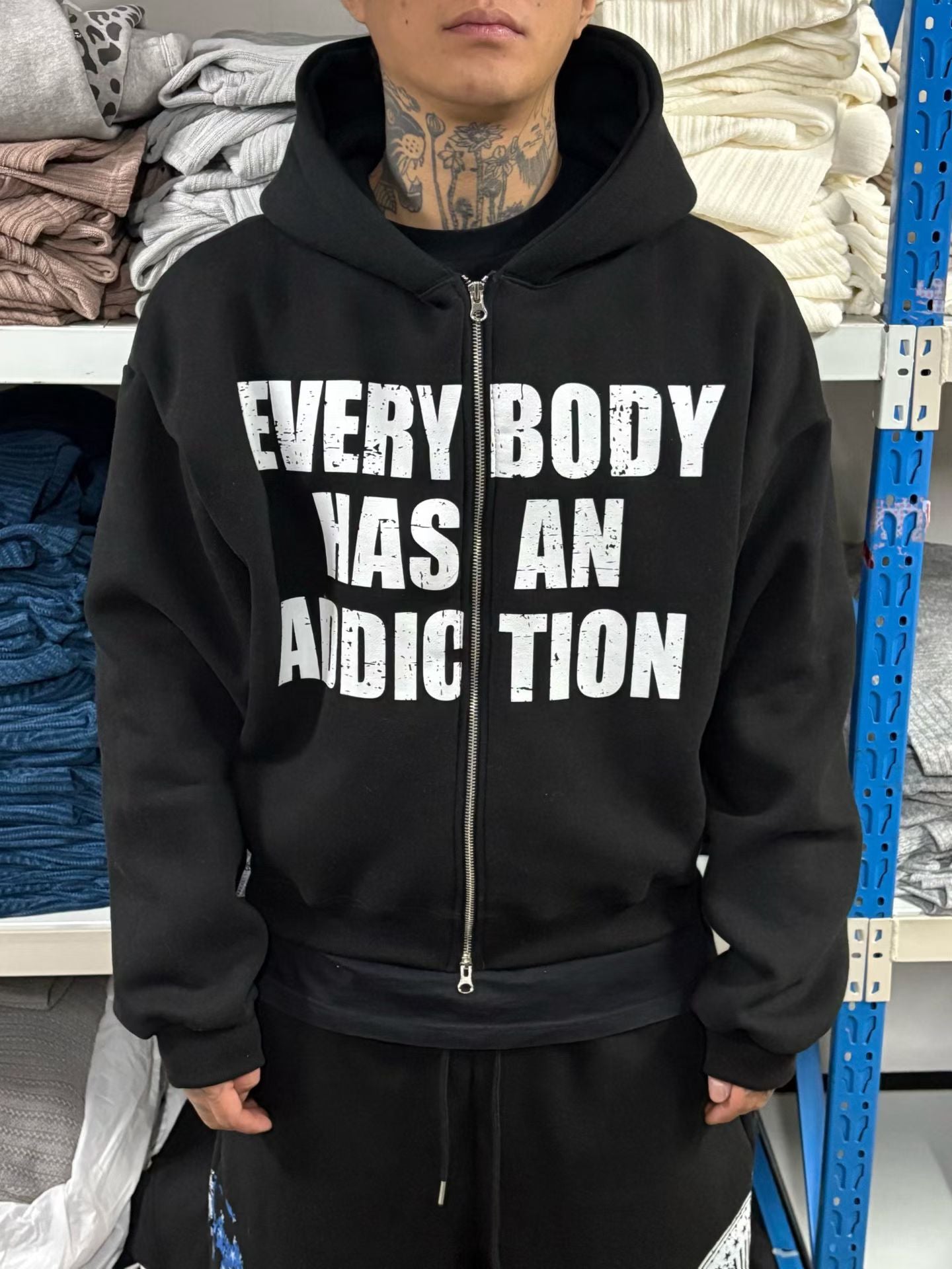 AF Flag  Zip Hoodie