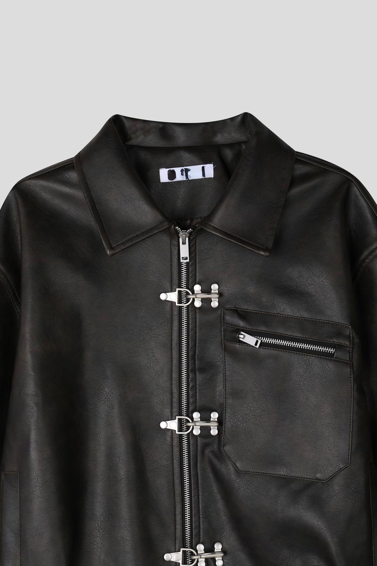 Fireman Hook leather Jacket