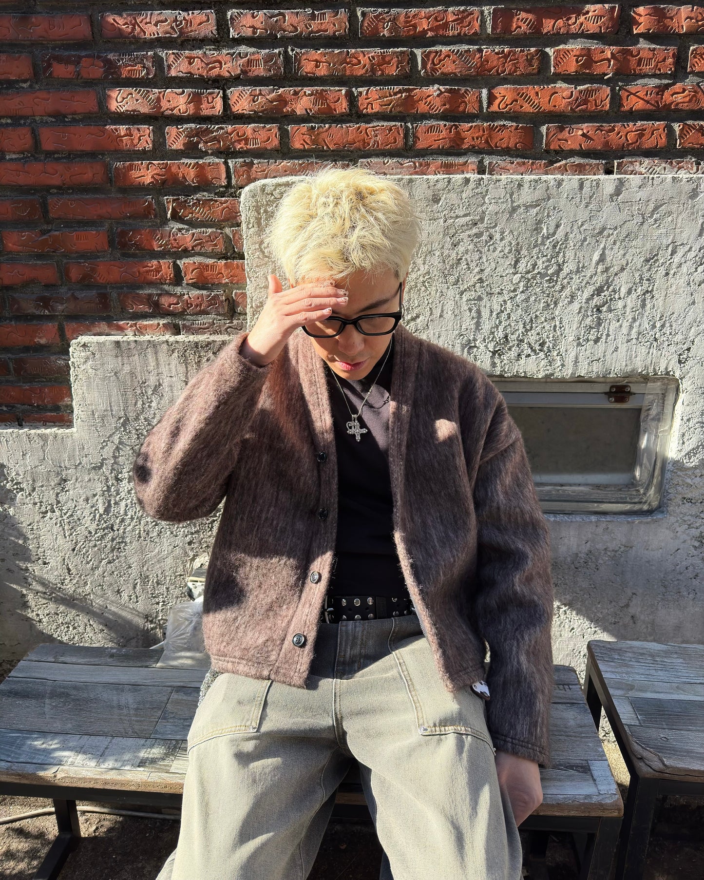 Mohair Crop Jacket