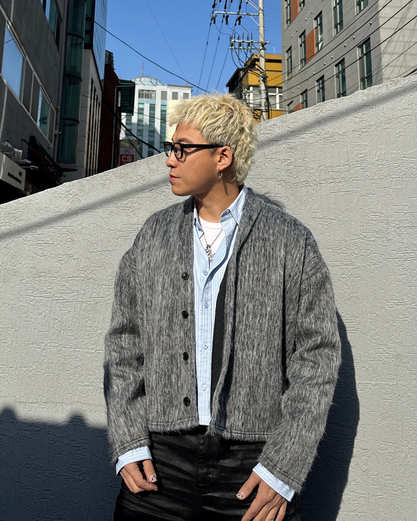 Mohair Crop Jacket