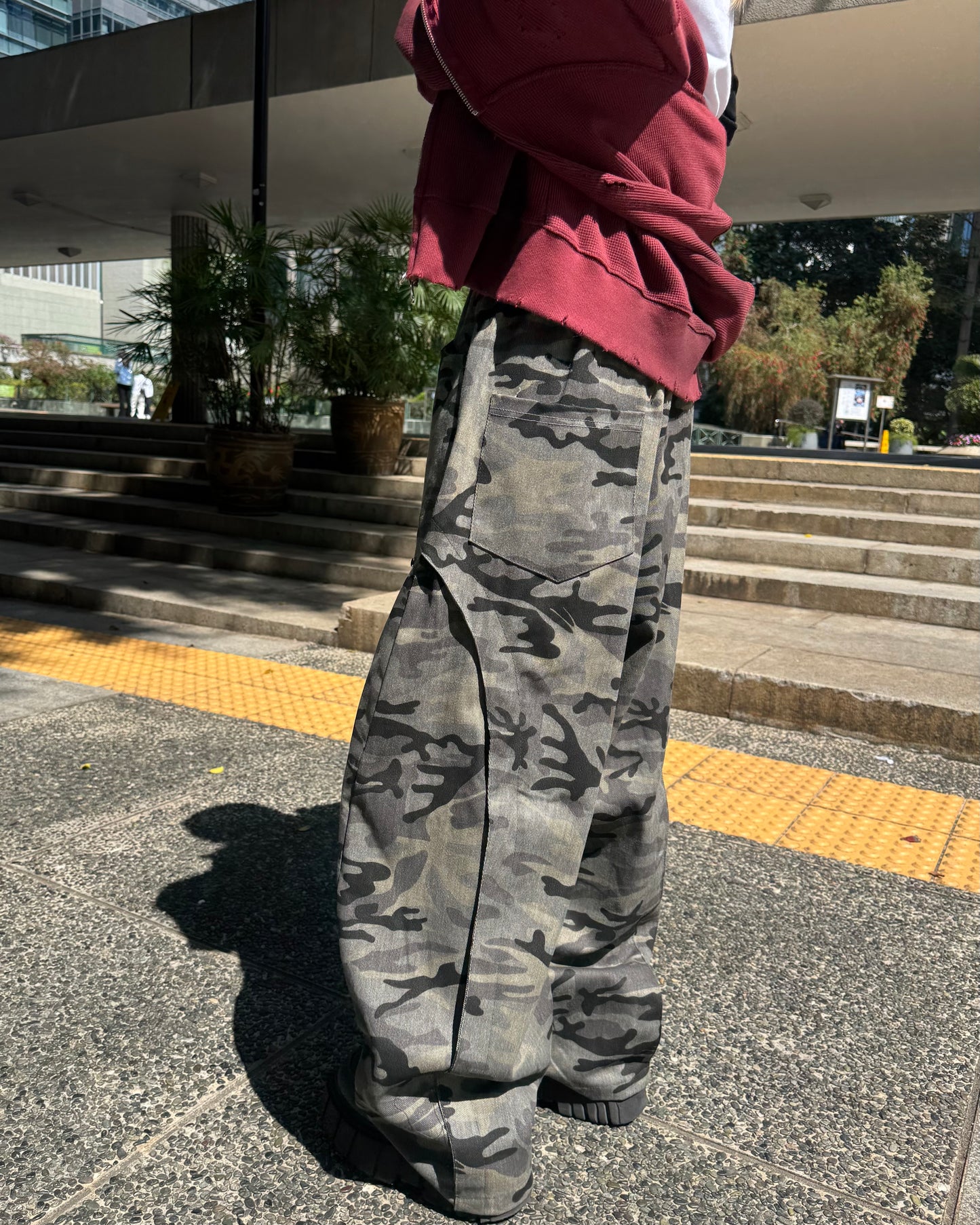 SS26 Camo Ballon Pant