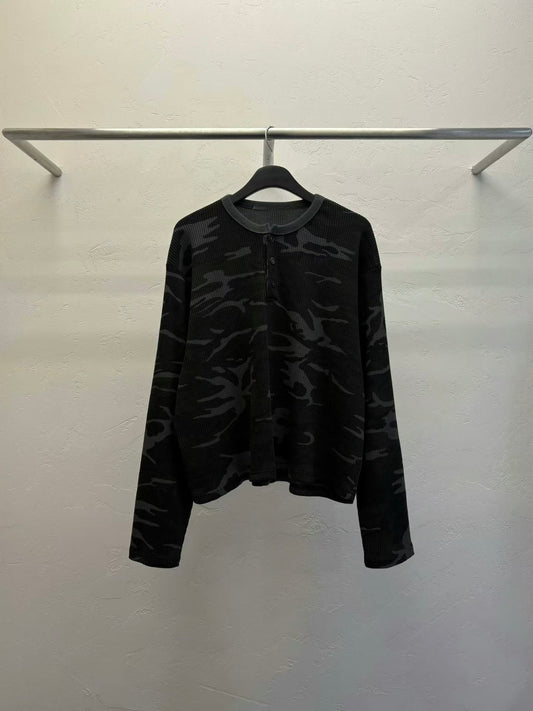 Waffle Camo Long sleeve