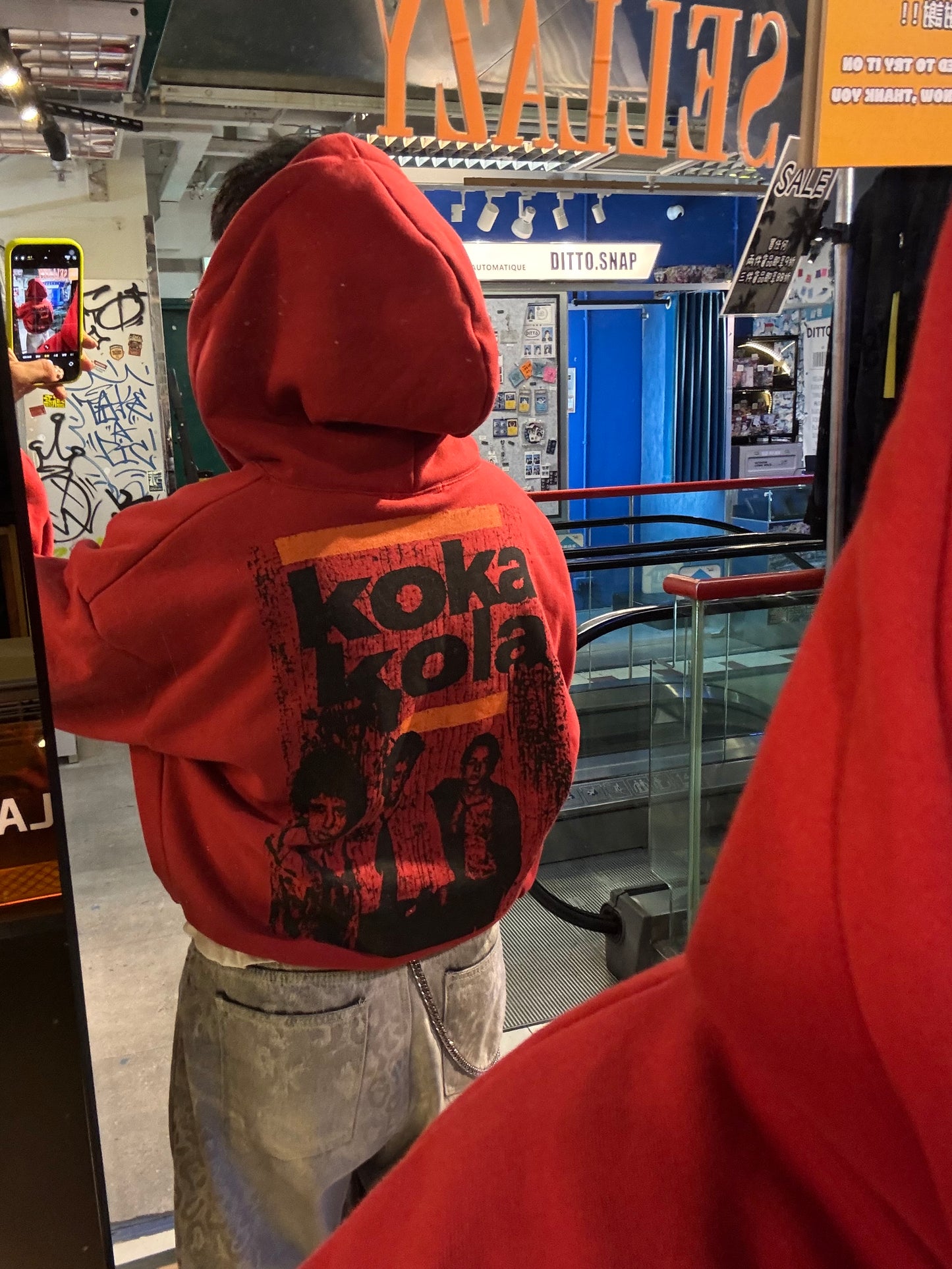 SS26 London Calling Crop Zip Hoodie (no fleece)