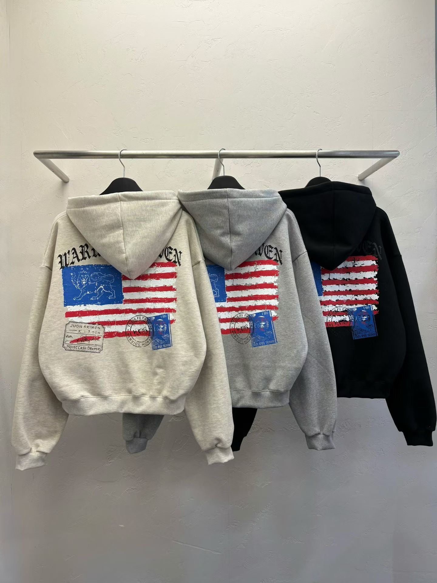 AF Flag  Zip Hoodie
