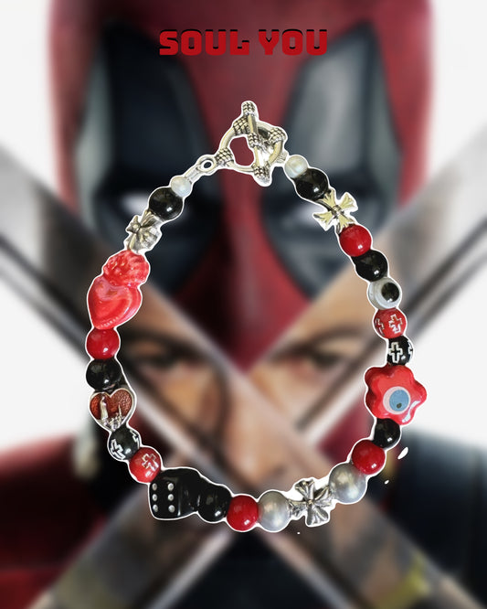SOULYOU /  Bracelet limited edition “DEADPOOL & WOlVERINE”