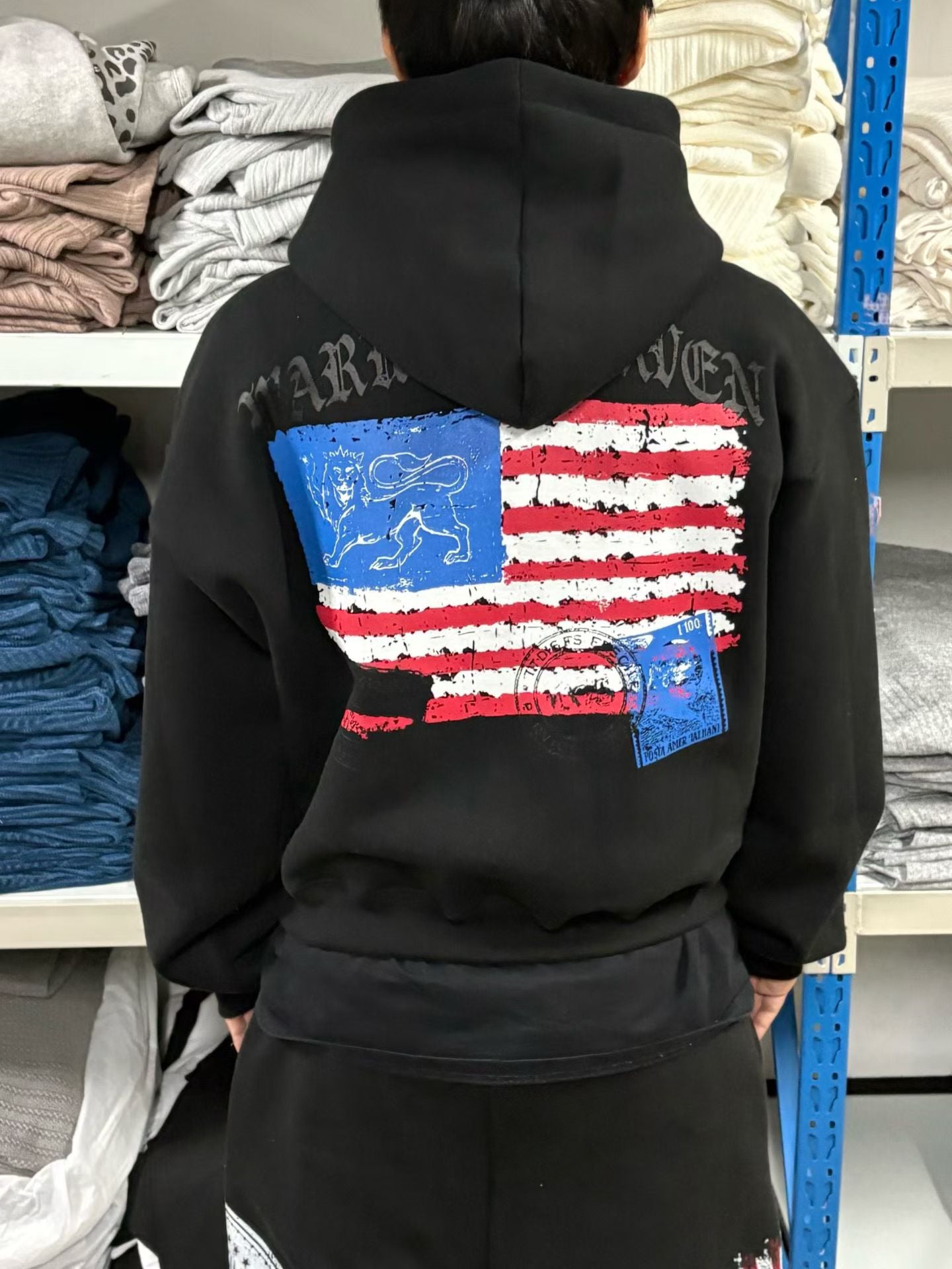 AF Flag  Zip Hoodie