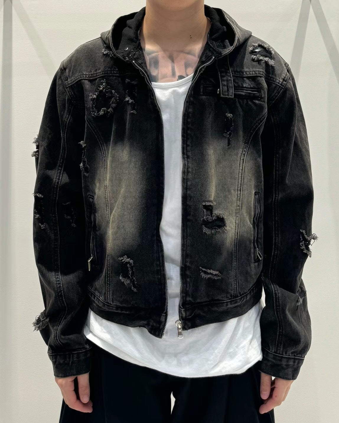 Rock denim jacket