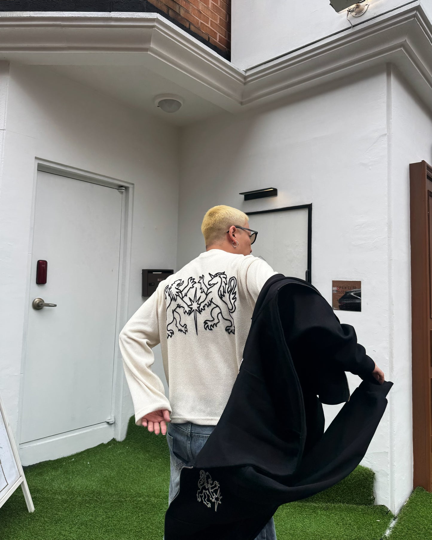 SS26 Emblem Embroidered Long sleeve