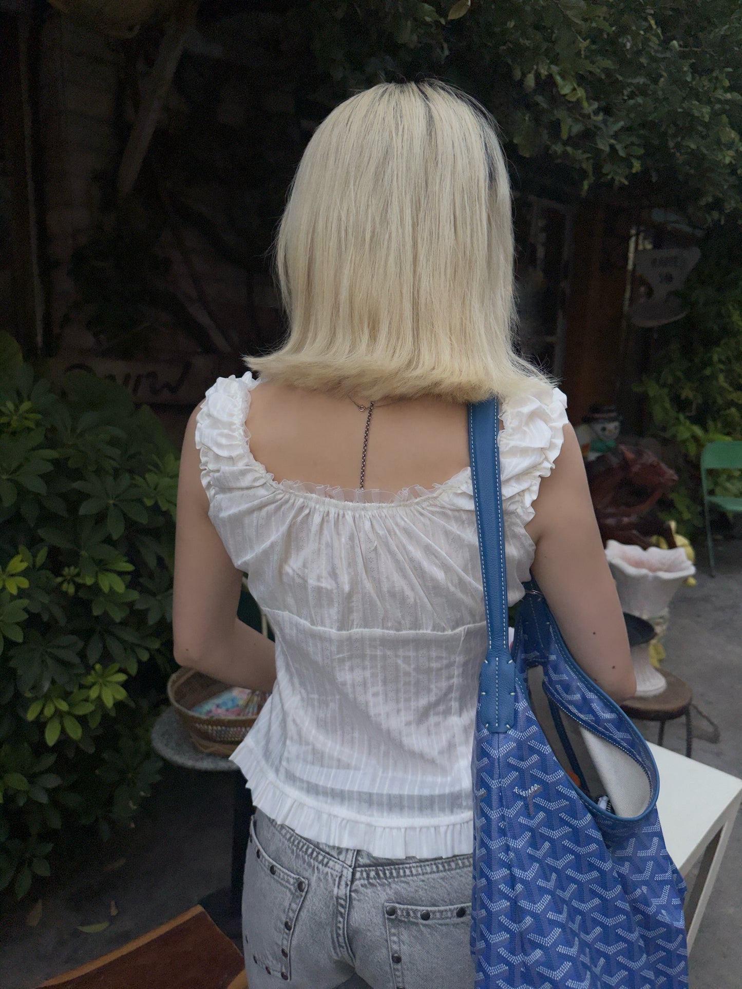 SS26 Lace Puff Top