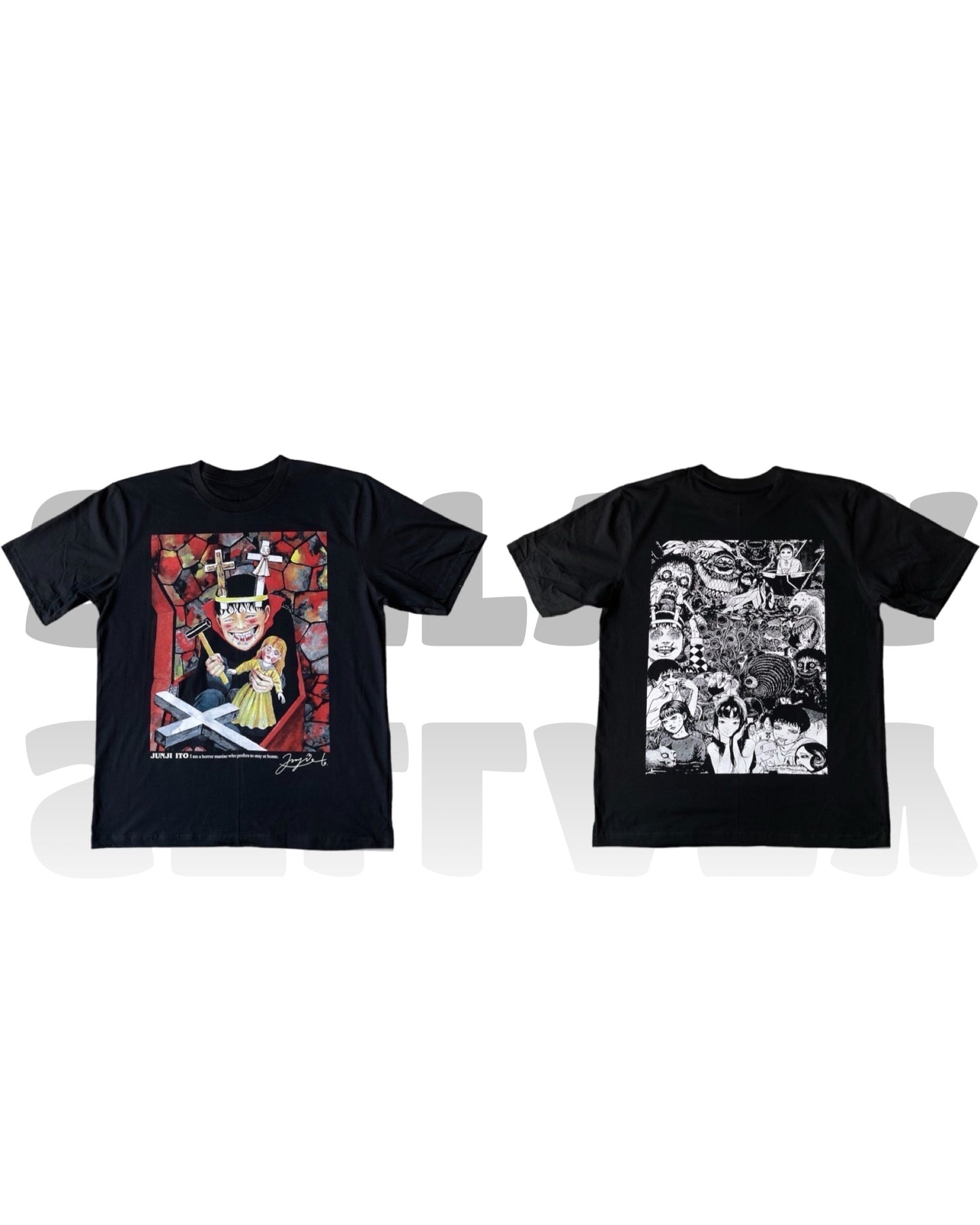 伊藤潤二 ‘’雙一 ”Tee