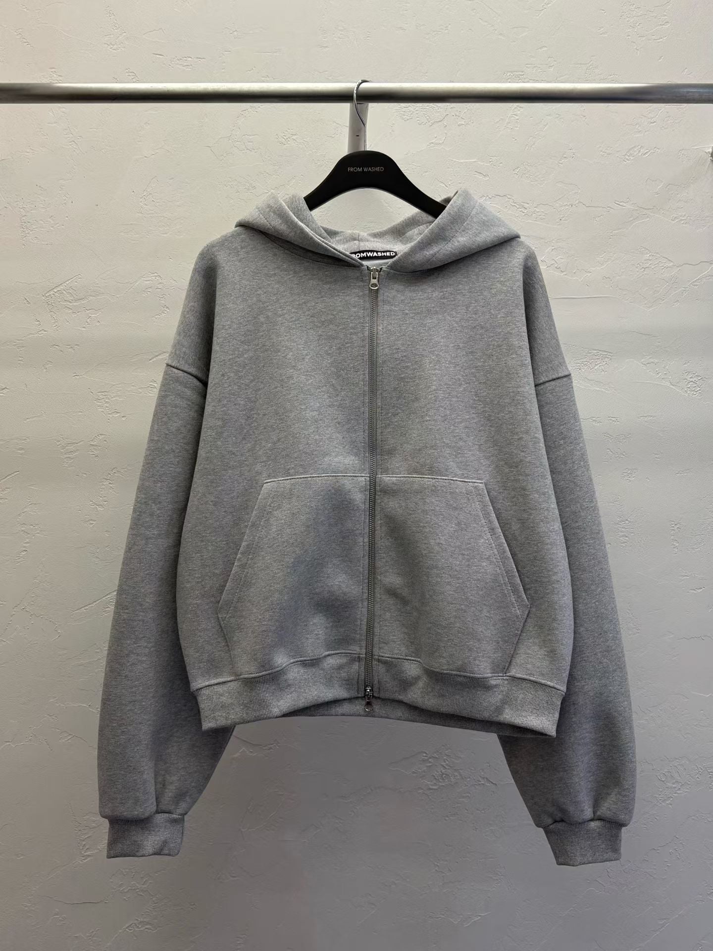 Boxy Daily zip hoodie