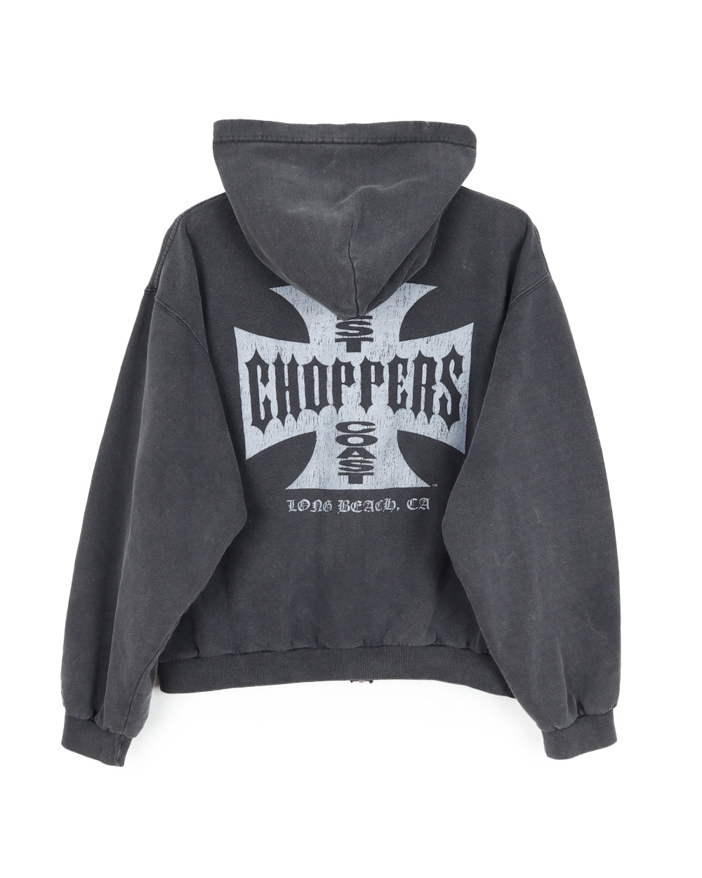 West Coast faded Zip Hoodie