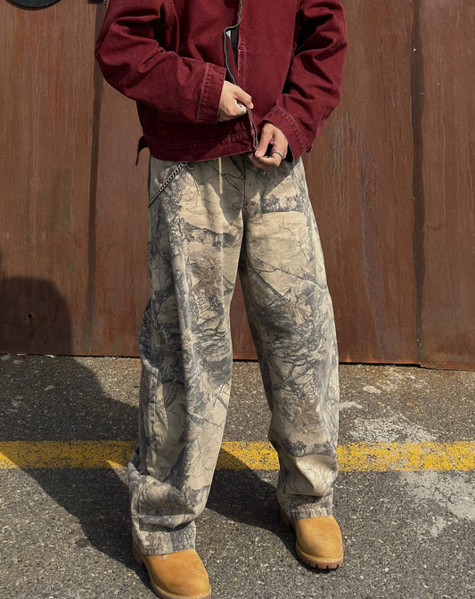 Real tree print Pant