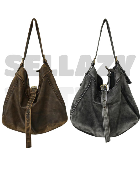 Washed Vintage 2 way Bag F01