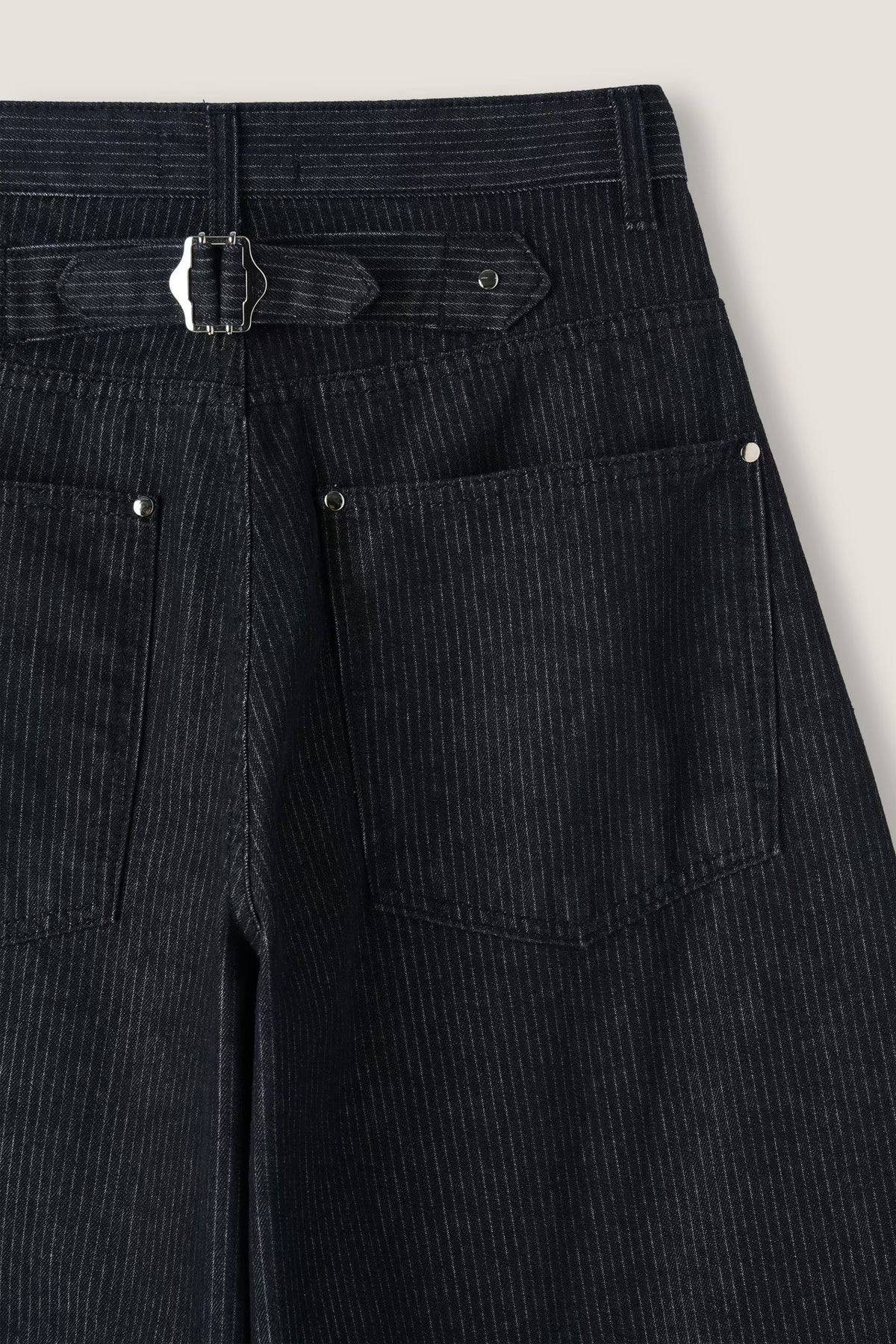 FW26 Strip Denim Jeans