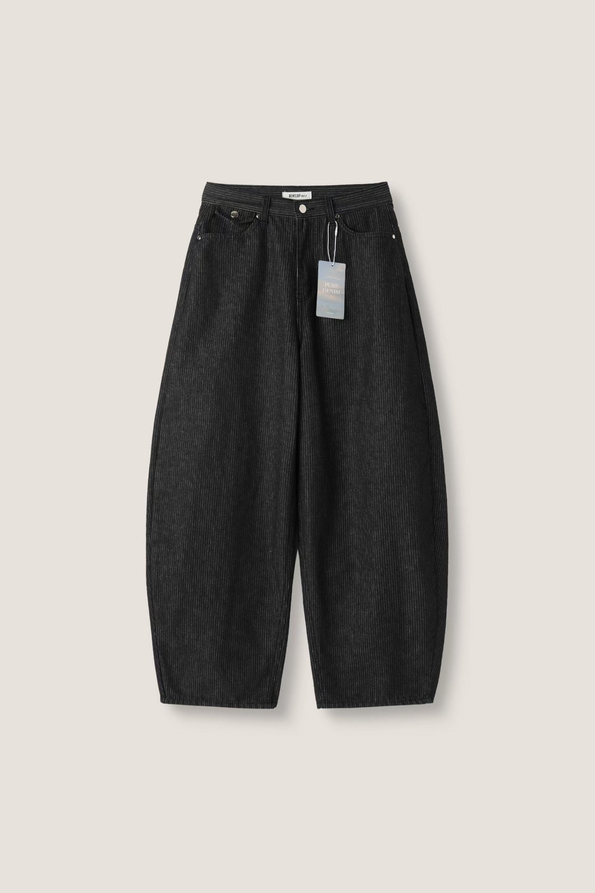 FW26 Strip Denim Jeans