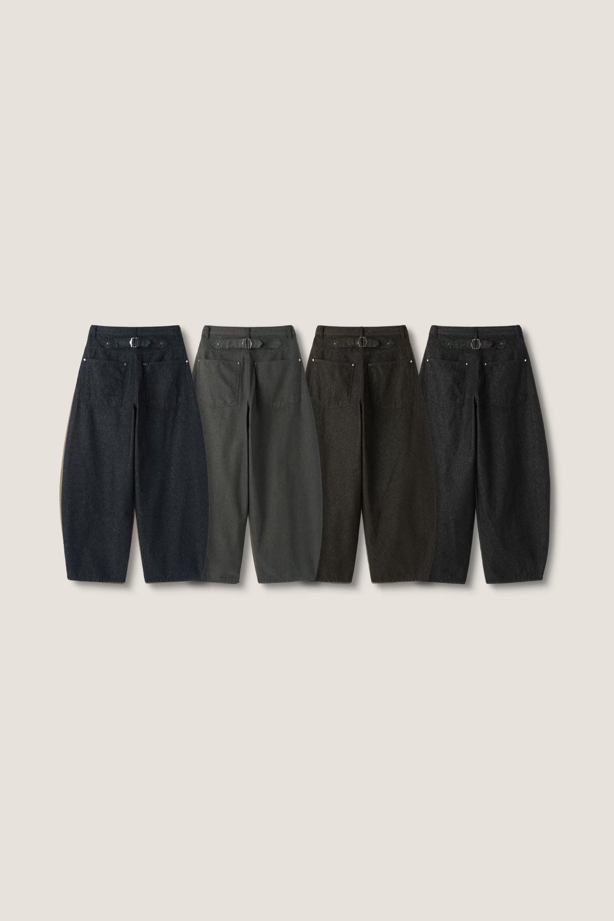 FW26 Strip Denim Jeans