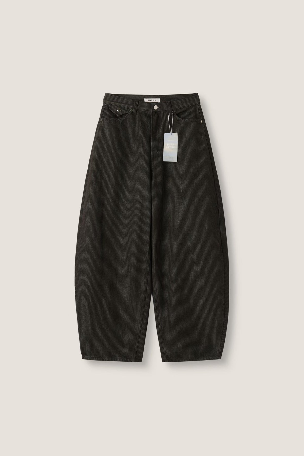 FW26 Strip Denim Jeans