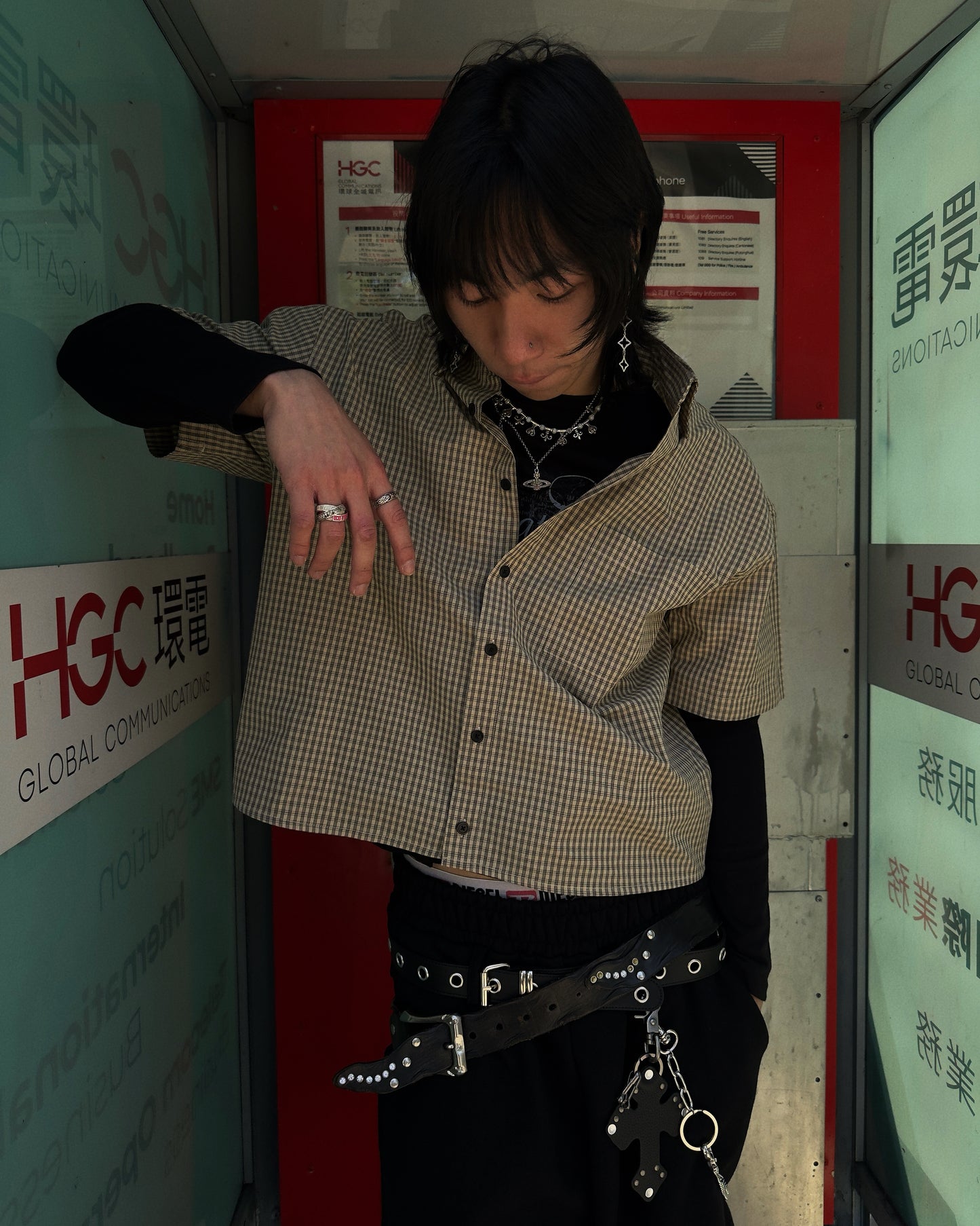 SS 26 Boxy Check Shirt