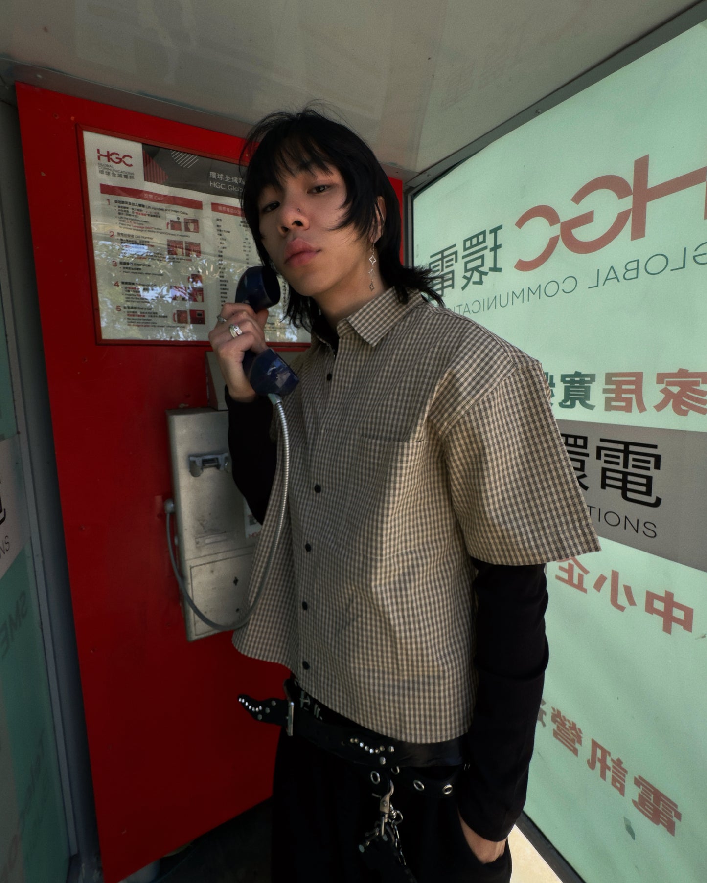 SS 26 Boxy Check Shirt