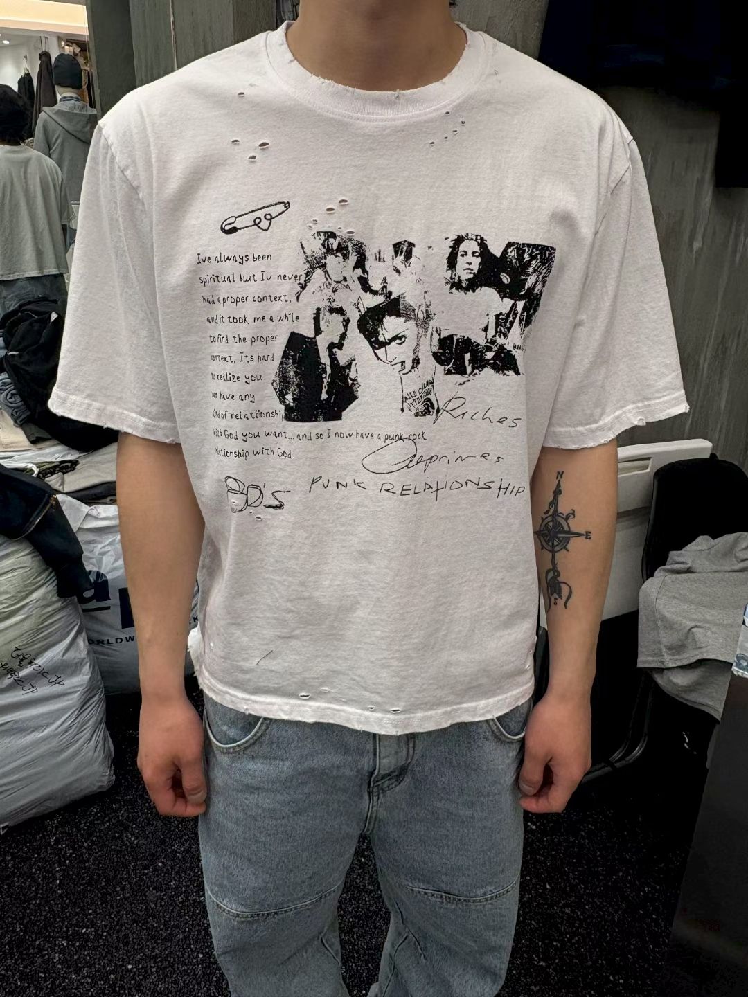 SS26 Punk Relationship Boxy Tee