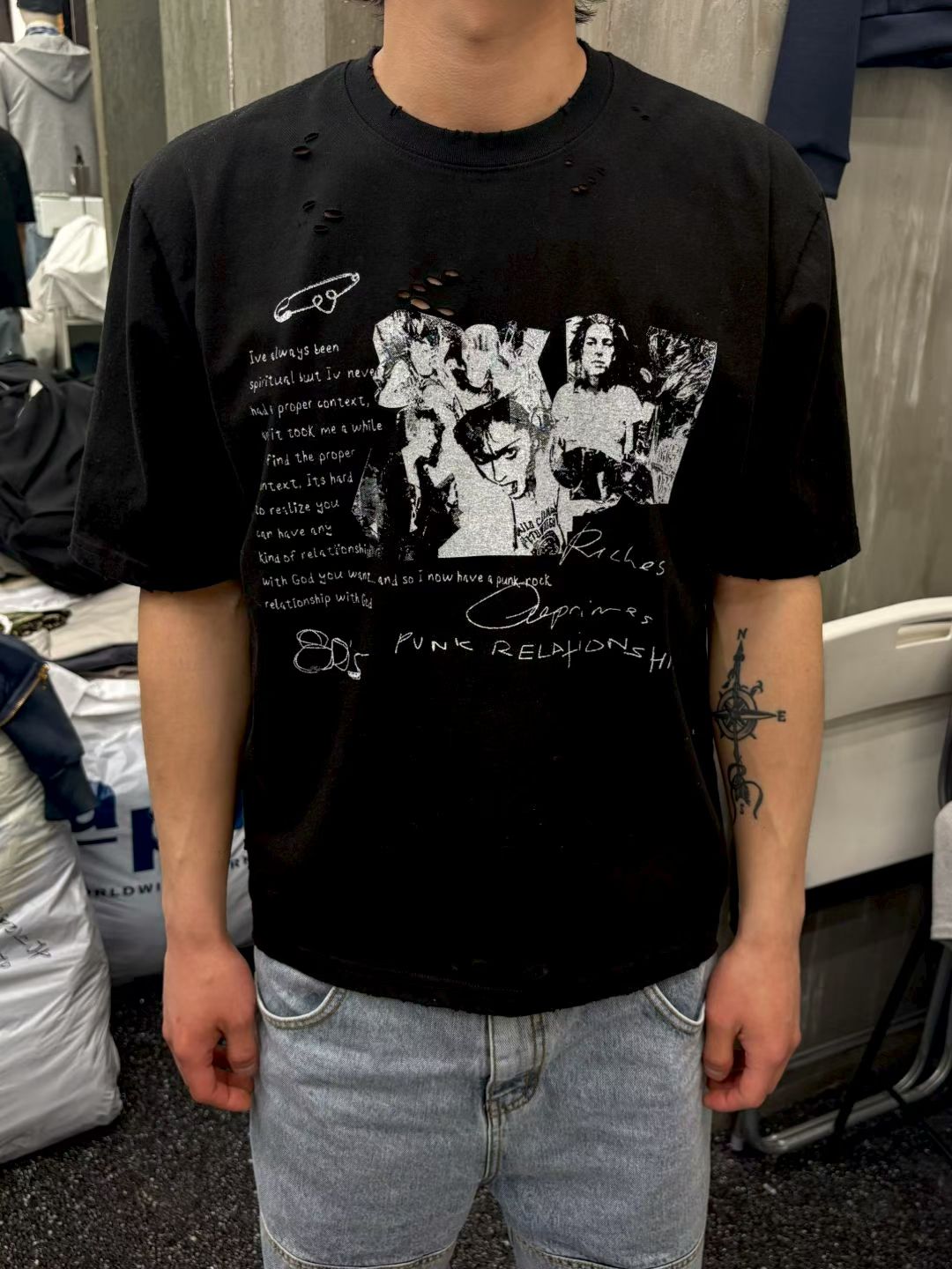 SS26 Punk Relationship Boxy Tee