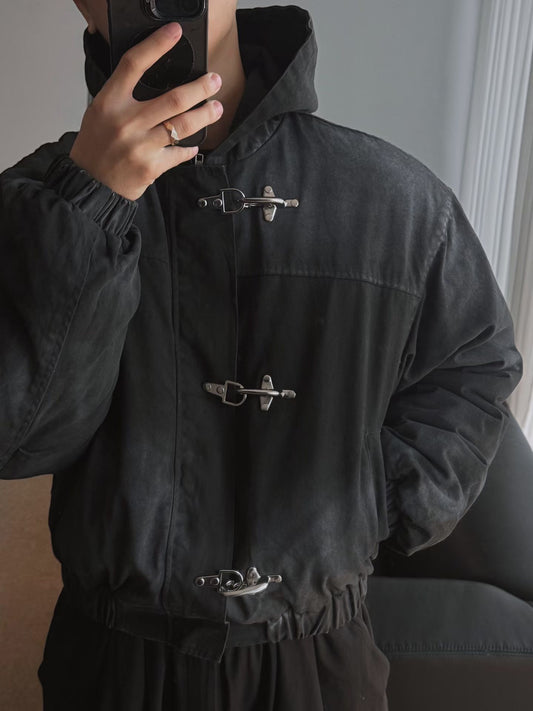 Fireman Hook Bomber Jacket
