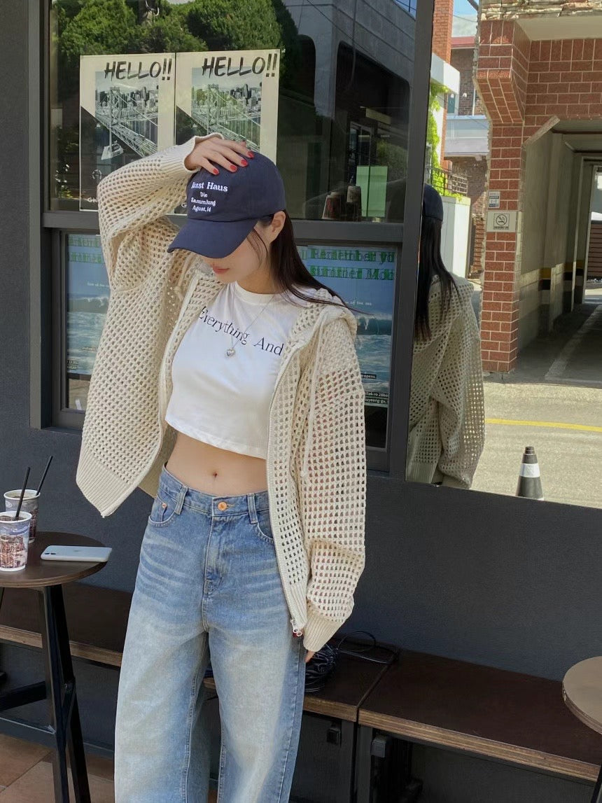 Oversize Hole Jacket