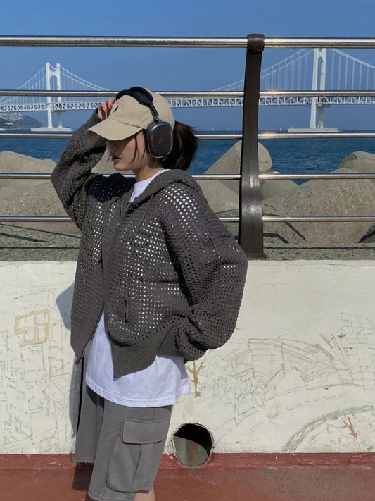 Oversize Hole Jacket